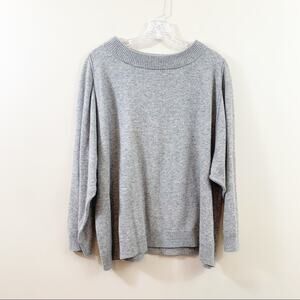 J Crew Wool Blend Gray Sweater